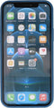 Lunso - Softcase hoes - Geschikt voor iPhone 12 Mini - Blauw