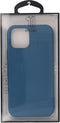 Lunso - Softcase hoes - Geschikt voor iPhone 12 Mini - Blauw
