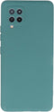 Lunso - Softcase hoes - Geschikt voor Samsung Galaxy A42 - Army Groen
