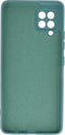 Lunso - Softcase hoes - Geschikt voor Samsung Galaxy A42 - Army Groen