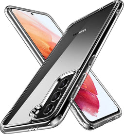 Lunso - Softcase hoes - Geschikt voor Samsung Galaxy S21 FE - Transparant