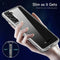 Lunso - Softcase hoes - Geschikt voor Samsung Galaxy S21 FE - Transparant