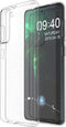 Lunso - Softcase hoes - Geschikt voor Samsung Galaxy S21 - Transparant