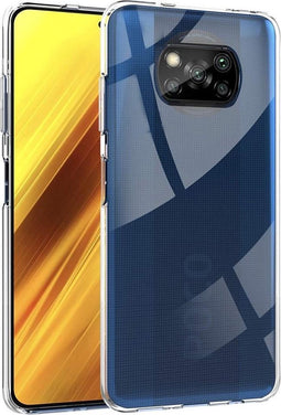 Lunso - Softcase hoes - Geschikt voor Xiaomi Poco X3 - Transparant