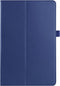 Lunso - Stand flip sleepcover hoes - Geschikt voor Lenovo Tab P11 / P11 Plus - Donkerblauw