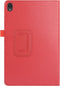 Lunso - Stand flip sleepcover hoes - Geschikt voor Lenovo Tab P11 / P11 Plus - Rood