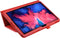Lunso - Stand flip sleepcover hoes - Geschikt voor Lenovo Tab P11 / P11 Plus - Rood