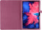 Lunso - Stand flip sleepcover hoes - Geschikt voor Lenovo Tab P11 / P11 Plus - Paars