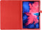 Lunso - Stand flip sleepcover hoes - Geschikt voor Lenovo Tab P11 / P11 Plus - Rood
