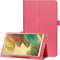 Lunso - Stand flip sleepcover hoes - Geschikt voor Samsung Galaxy Tab A7 Lite - Roze