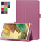 Lunso - Stand flip sleepcover hoes - Geschikt voor Samsung Galaxy Tab A7 Lite - Paars
