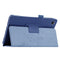 Lunso - Stand flip sleepcover hoes - Samsung Galaxy Tab A7 Lite - Blauw