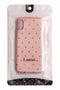 Lunso - ultra dunne backcover hoes - iPhone X / XS - star beige