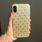 Lunso - ultra dunne backcover hoes - iPhone X / XS - star beige