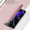 Lunso - Window view cover hoes - Geschikt voor Samsung Galaxy Z Fold3 - Paars