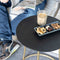 Atmooz - Salontafel Leoh - Rond - Industrieel - Zwart / Goud - Bijzettafel - Hoogte : 55cm