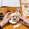 Lupio Houten DIY Heelal Set - Bouw Uw Eigen Bewegende Heelal | diy pakket | diy pakket volwassenen | diy miniatuur | bouwpakketten volwassenen | bouwpakket hout