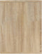 vidaXL - Schoenenrek - 75x35x45 - cm - bewerkt - hout - sonoma - eikenkleurig