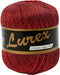 Lurex glitter garen, rood, L: 160 m, 25 gr/ 1 bol