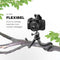 LURK® 3 in 1 Flexibele Octopus Tripod statief voor smartphone & (actie)camera - Incl. telefoonklem en bluetooth afstandsbediening - 25 cm