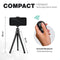 LURK® 3 in 1 Flexibele Octopus Tripod statief voor smartphone & (actie)camera - Incl. telefoonklem en bluetooth afstandsbediening - 25 cm