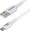 Startech.com USB-A naar USB-C Laadkabel - 1m - 3A Fast Charge - Wit