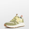 POSH by Poelman CAROCEL - Dames Sneakers - Chunky zool - Groen Multi