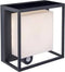 LUTEC Curtis - LED Solar Wandlamp voor buiten - Donkergrijs