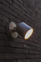 LUTEC Explorer - Wandlamp voor buiten - Roteerbare lichtkop - Aluminium - 380 Lumen - 5.9W - 3000K warm wit licht - Donkergrijs