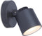 LUTEC Explorer - Wandlamp voor buiten - Roteerbare lichtkop - Aluminium - 380 Lumen - 5.9W - 3000K warm wit licht - Donkergrijs