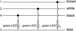 Lutronic 1139 Sensor/actuator connector, geassembleerd M12 Aantal polen: 4 Koppeling, haaks 2.00 m 1 stuk(s)
