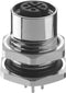 Lutronic 1228 Sensor/actuator steekconnector M12 Aantal polen: 4 Bus, inbouw 1 stuk(s)