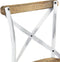 Alterego Ranch - Houten Keukenstoel - Oude Walnoot Afwerking - 50x47x89cm