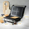 DOMO DO9287G - Multifunctionele Contactgrill 2-in-1 - PFAS-vrije Keramische Anti-Aanbaklaag - Zwart RVS