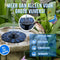 Luume Solar Fontein op Zonne Energie - Solar Fonteintje Drijvende - Waterornament - Water Fontijn
