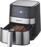 Inventum GF350HLD - Airfryer - 3,5 liter - 8 automatische programma's - 80 tot 200 graden - 1500 watt - Zwart/RVS