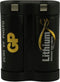 GP 2CR5 - Fotobatterij Lithium - 6V 34x17x45mm