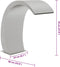 vidaXL - Zwembadfontein - met - LED's - 22x60x70 - cm - roestvrij - staal - 304
