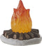 Luville - Bonfire orange battery operated - Kersthuisjes & Kerstdorpen