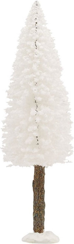 Luville - Bristle Tree on log White 20 cm