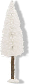 Luville - Bristle Tree on log White 20 cm