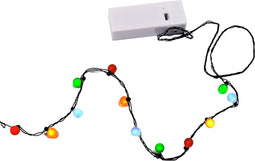 Luville - Chinese lantern light chain multicolour light - Kersthuisjes & Kerstdorpen