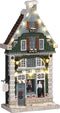 Luville - Clothing shop battery operated - l15,5xb8xh28cm - Kersthuisjes & Kerstdorpen