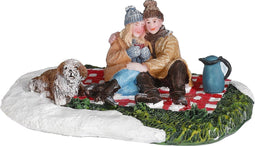 Luville - Coffee break - l11xb6,5xh4cm - Kersthuisjes & Kerstdorpen