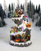 Luville Decoratief Kerstdorp - 23.5x22.5x41.5 cm - Polyresin