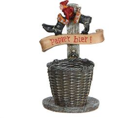 Luville Efteling Miniatuur Prullenbak - H6 cm