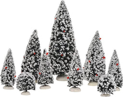 Luville - Evergreen Tree Assorted - Set van 9