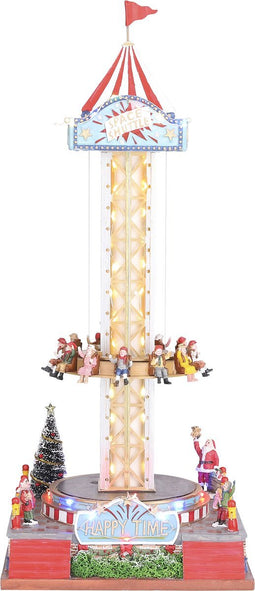 Luville - Jumping up and down attraction adapter included - Kersthuisjes & Kerstdorpen