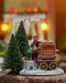 LuVille Kerstdorp Miniatuur Bomen - Set van 21 stuks