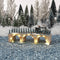 Luville Kerstdorp Miniatuur Boogbrug - L21,5 x B9,5 x H9 cm